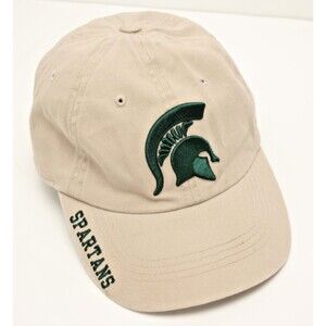 MSU Michigan State Spartans Russell Adjustable Baseball Cap Hat
